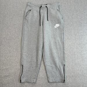 Nike Sweatpants WMNS S Gray NSW AV15 Athletic Pant High Rise Stretchy Active